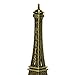 JETEHO 10 Pieces Mini Paris Eiffel Tower Iron Craft Architecture Model for Home, Office Decoration Crafts, 3.15'' Tall