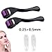 Airblasters Derma Roller Cosmetic Needling Instrument for Face, 540 Titanium Micro Needle.25mm&0.5 – Includes Free Storage Case (2-Pack)thumb 1