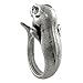 Ellenviva T-Rex Dinosaur Adjustable Animal Wrap Ring Vintage Silver Tone