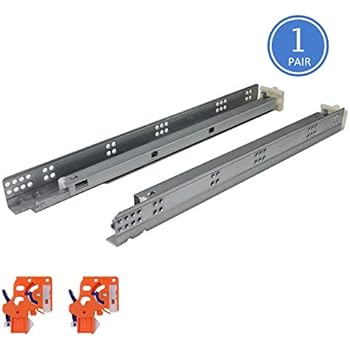 21 Drawer Slides Full Extension Soft Close Drawer Runners 85 Lb