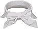Lullaby Womens Summer UV Protective Wide Brim UPF 50+ Sun Visor White