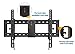 Emmy TV Wall Mount Extended Tilting Heavy Duty Bracket for Most 50-70 Inch TVs up to VESA 600x400mm and 125lbs Loading Capacity C70-T