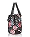 Luv Betsey Johnson Floral Harlet Medium Crossbody Satchel Bag - Red