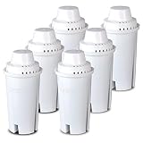 Water Filter Replacements 6 Pack for Pitchers and Dispensers Compatible with Most Brita Standard Models For Delicious, Clean Water by Commercial Cool