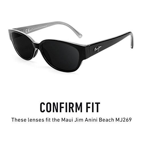 Revant Replacement Lenses for Maui Jim Anini Beach MJ269 Polarized 24K Gold MirrorShield