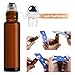 Glass Roller Bottles，24 Pack 10ml Roller Bottles for Essential Oils with Stainless Steel Roller Balls and Glass Spray Bottle(24 Pieces Labels, 3 Dropper, 6 Extra Roller Balls, 2 Bottle Opener)