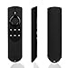 Case Cover for Fire TV or TV Stick Remote,Rukoy Protective Case for 5.9'' Amazon Fire TV or Fire TV Stick Remote with Alexa Voice (Black)