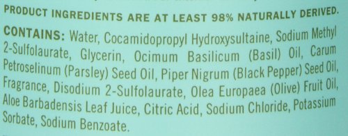 Mrs. Meyer's Clean Day Liquid Hand Soap, Basil, 12.5-Ounce Bottles (Case of 6)