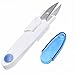 LFBEST 16 PCS Ergonomic Crochet Hooks,Non Slip Handle, Knitting Needles, Crochet Kits with Blue White Porcelain Pattern Case,with Portable Scissor,Gauge Measure Ruler