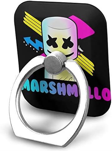 BAKAKAZHA Marshmello (2) Cell Phone Ring Holder Cellphone Finger Stand 360 Degree Rotation Work for iPhone X 6 7 8 Plus S8 S9 Smartphone Ipad-Cool