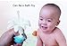 Mombella Ollie The Octopus Baby teether Toy, Silicone Baby boothbrush and Bath Toy, Multiple Textured Sensory Ball Infant Sensory Toy. BPA Free teether Toy, 3M+