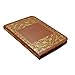 KHOMO Brown Book Style Leather Case for Amazon Kindle Fire HD 8.9 inches