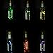 LXS Bottle String Lights Indoor,6PCS Battery Operated 2.3ft 15 LEDs Silver Wire Vase Fairy Lights for Graduation Party Favors Rustic Wedding Outdoor Outside Bedroom and Table Decoration(6 Colors)