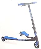 Yvolution Flikr Base B3 Scooter (Black/Blue)