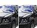 FrostGuard ProTec | Premium Winter Windshield Cover for Ice and Snow, 2 Pack | Extra Large Size Car Windshield Cover, Blue – Fits Most SUVs, Trucks, Minivans and Vans – Measures 69 x 32 Inches
