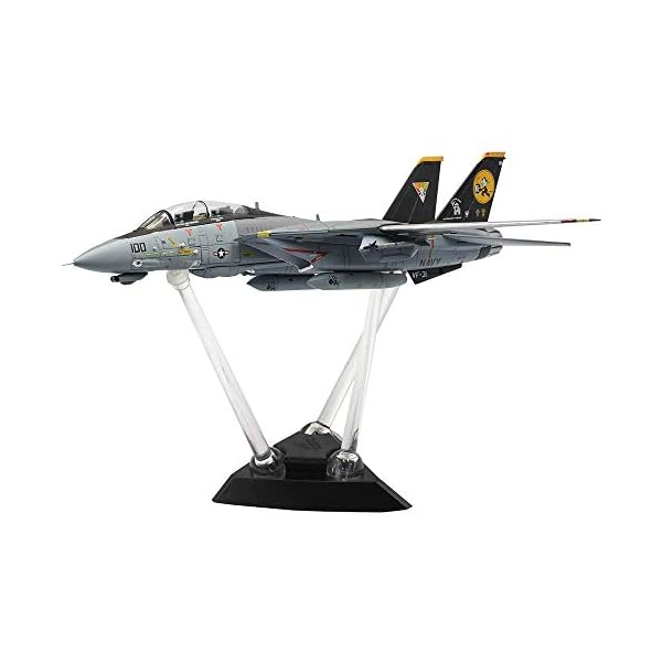 1yess 1:72 Militär F-14D Tomcat Kämpfer VF-31-Bombe Cat-Geschwader-Legierung Modell, Erwachsene Geschenk und…