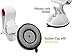Cellet PHT850WT Dashboard/Windshield Car Clip Mount Holder with Sticky Pad for Samsung Galaxy S8 S8 Plus S6 S5, Note 8/ Apple iPhone X 8/8 Plus and other Phones and GPS up to 3.8 Inches Wide
