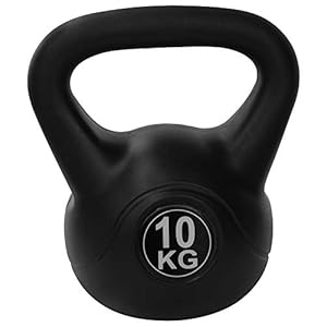 Tunturi Kettlebell, PVC gevuld met zand, 10 kg
