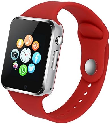 PLYSIN Bluetooth Smart Watch Sweatproof Smartwatch Phone With SIM 2G GSM for Android and IOS Smartphones Support Sleep Monitor, Push Message, Camera Unlocked Watch Christmas Gift for Men Women