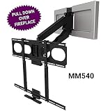 MantelMount MM540 - Above Fireplace Pull Down TV Mount
