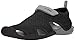 Crocs Women's Swiftwater Mesh Sandal Flat, Black, 7 M US