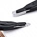 Outus 4 Pieces Magnetic Staple Remover Push Style Remover Easy Staple Remover Tool (Black)