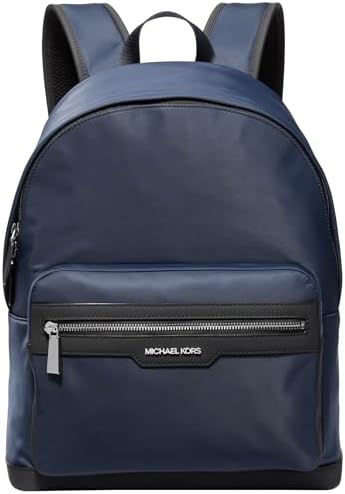 Amazon.com | Michael Kors Men's City Buckle Backpack, Silver Tone