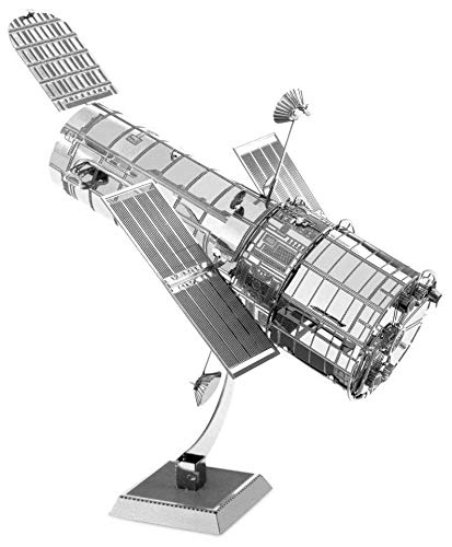 41ubodB7bJL Fascinations Metal Earth 3D Metal Model Kits Space Set of 3 Hubble Telescope - Kepler Spacecraft - Chandra X-Ray Observatory - Image 3