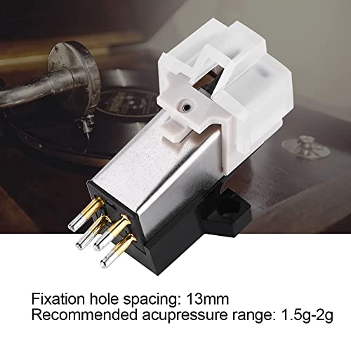 Turntable Cartridge, Record Player Cartridge, with Needle Accurate Record Function Replacement Phonograph Cartridge
