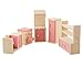 Glamorway Baby Kids Play Pretend Toy Design Wooden Doll Furniture Dollhouse Miniature Toy Children Gifts for Kitchen
