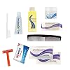 96 Kits – 10 Piece Deluxe Bulk Hygiene Kits for Personal Use, Homeless, Charity – Wholesale Hotel Toiletries Case