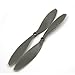 RAYCorp® 1047 10x4.7 Propellers. 8 Pieces(4 CW, 4 CCW) Grey 10-inch Quadcopter or F450 Props + 1 Battery Strap