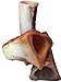 Lilly's Choice Dog Bones with Bone Marrow - Made in USA | America - Grass Fed Natural Hickory Smoked Beef 4 Inch Long Meaty Chew Treats Best for a Small Puppy to Medium Breed Puppies and Dogs - 3 Pack