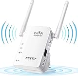 NETVIP WiFi Extender WiFi Booster WiFi Range Extender 300Mbps 2.4GHz,AP/Repeater