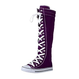 womens knee high sneaker boots
