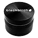 Blackbirch Grinders - 4 Piece Aluminum Herb Grinder with Pollen Catcher - Large (2.5 inch) - Black