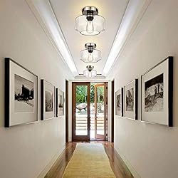 MAXvolador Industrial Semi Flush Mount Ceiling