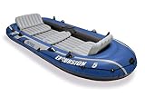 Intex Excursion 5 Person Inflatable  Boat Set