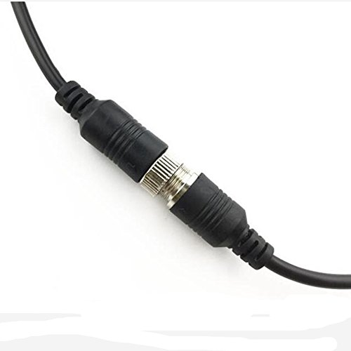33FT 10M Car Backup Camera Extension Cable 4-Pin Aviation Waterproof Shockproof for Rearview Camera Truck Trailer Camper Bus Motorhome Vehicle Backup Monitor System (33FT) - Thumbnail 2