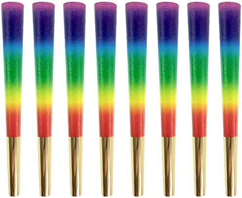 Beautiful Burns Designer Prerolls, Over The Rainbow Pre-Rolled Cones 8 Pack from Our"Land of Oz" Collection