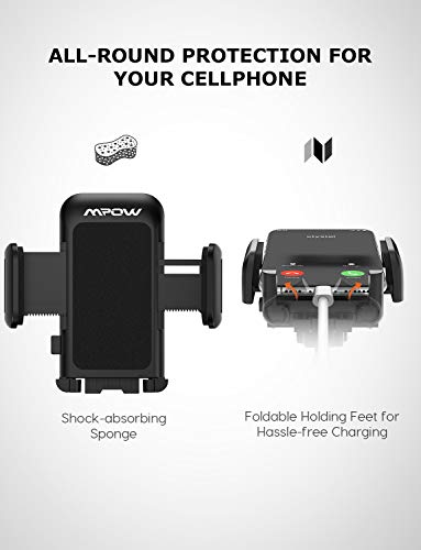 4 Mpow+Holder+Windshield+Button+Anti+Skid