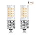 SHINE HAI E17 LED Bulb Microwave Oven Light, 470 Lumens, Warm White 2700K, 5W (50W Halogen Equivalent), 50x2835 SMD AC110-130V, Pack of 2