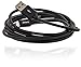 MYOHO High Speed USB 2.0 – Micro USB Charge & Sync cable charger cord Premium Grade quality Extra Long 6 feet extended length, 1.8 meters Black Tangle free Type A Male to Micro B for Samsung Galaxy S5, S4, S3, HTC One M8, LG, Nexus 5, 4, Nokia Lumia, Sony Experia, Motorola Moto, Blackberry, Android Phones and Tablets, Windows Phones