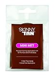 Skinny Tan Mini Mitt For Face - Double Sided Tanning Lotion Applicator Mini Facial Tanning Mitts for Sunless Tan Lotions, Streak-Free Applicator Glove