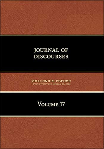 Amazon In Buy Journal Of Discourses Volume 17 Book Online At Low Prices In India Journal Of Discourses Volume 17 Reviews Ratings