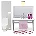 Lundby Smaland 1:18 Scale Dollhouse Bathroom Furniture Playset