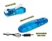 ZOOM TUBES CAR TRAX, 25-Pc RC Car Trax Set with 1 Blue Racer and Over 12ft of Tubes (As Seen on TV)