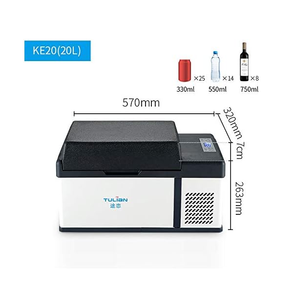 GJHBFUK 15L-75L Table Top A+ Energy Rating Fridge [Energy Class A+] (Size : 20LK)