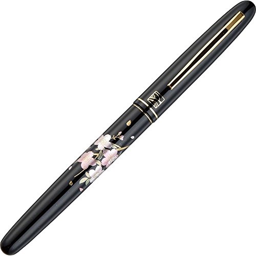 Kuretake million years writing brush Makie story Sakura Uta black DU184-015