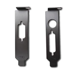 Low Profile / Half Height Bracket For S-Video + DVI + VGA For ATI Nvidia Video Graphics Card Click Here
